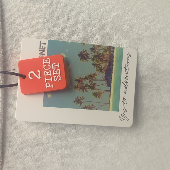 NWT 2 Piece Set - Pocket Patched Shirt & Drawstring Waist Shorts Set - Picture 5 of 9